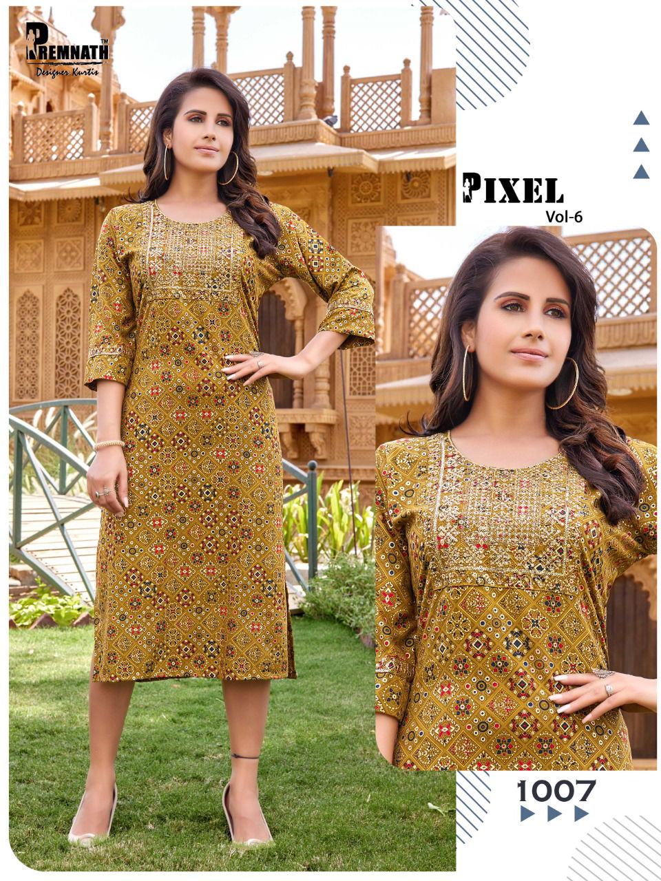 Pixel 6 Fancy Designer New Ethnic Wear Kurtis Collection